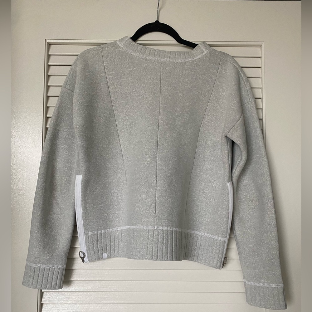 Lululemon Gray Sweater with Side Zippers